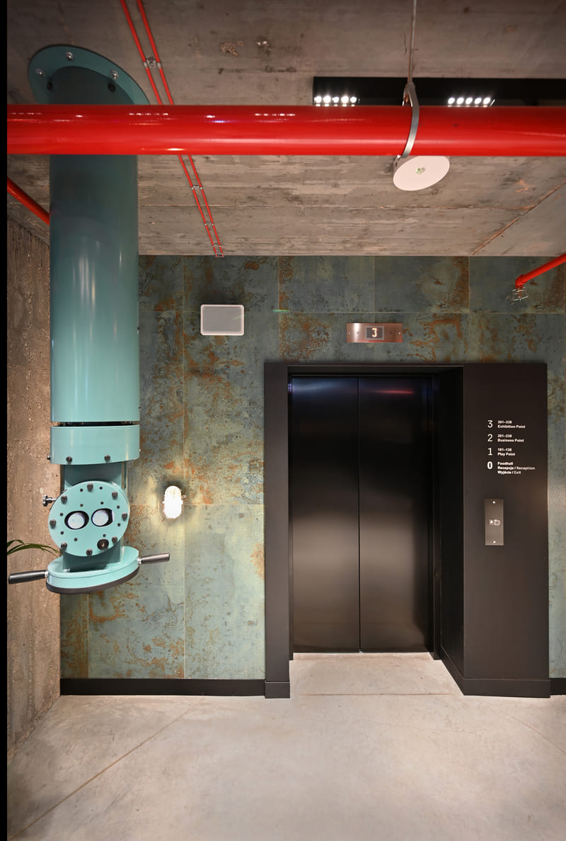 projekt wnętrza komercyjnego