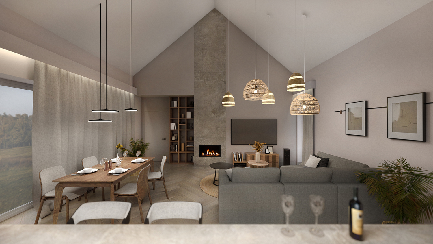 modne aranżacje wnętrz